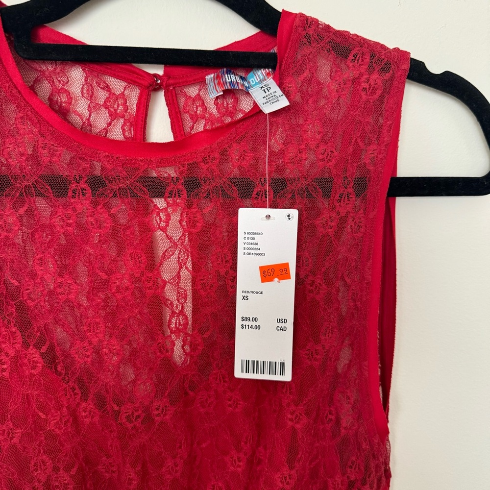 ❌ SOLD ❌ UO Maxine Knit Lace Midi Dress - Picture 7 of 8